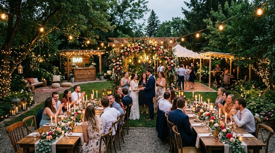Creative Backyard Wedding Ideas That Feel Intimate, Stylish, and Unforgettable