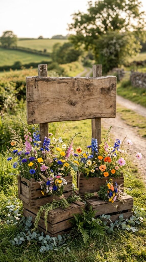 Wildflower Welcome Display