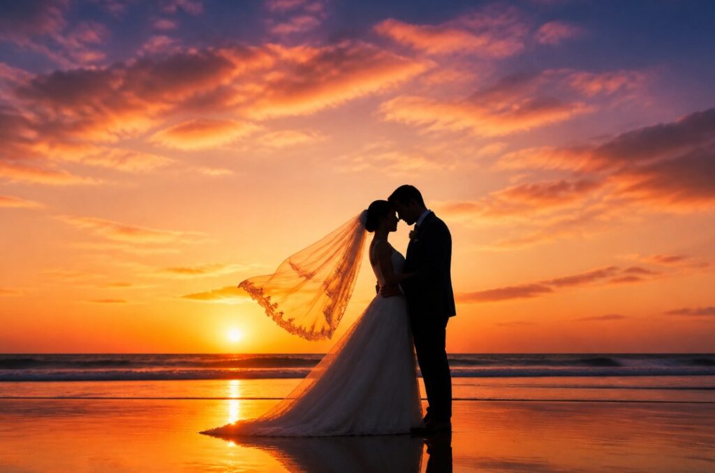 Capture a Sunset Beach Silhouette
