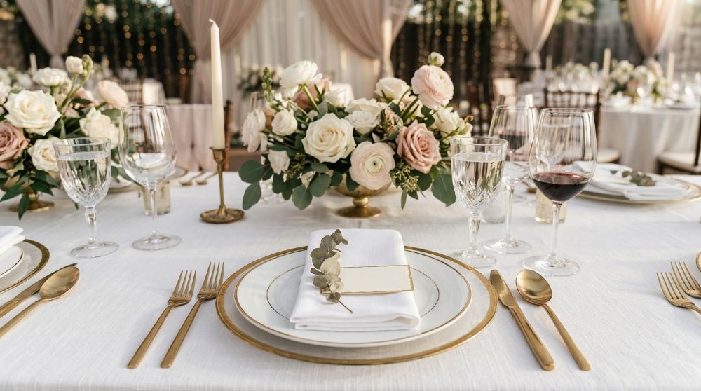 Elegant Wedding Place Setting Ideas for a Beautiful Reception