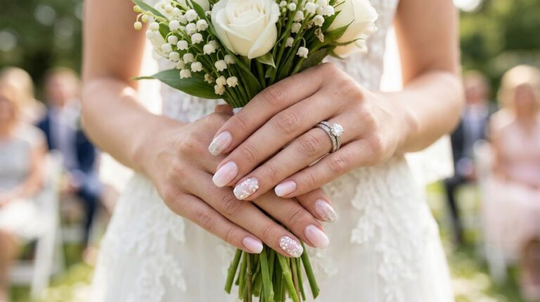 Gorgeous Wedding Nails Designs for Your Big Day