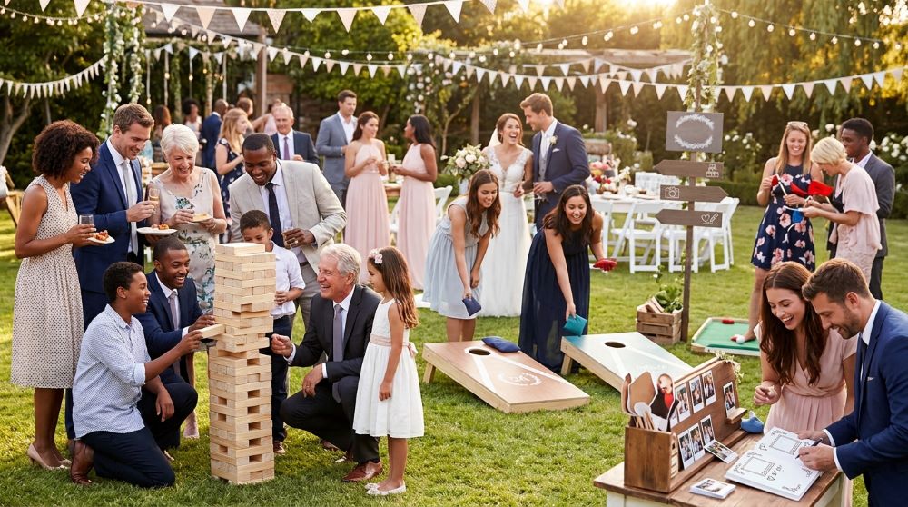 Interactive Wedding Activities to Keep Everyone Entertained