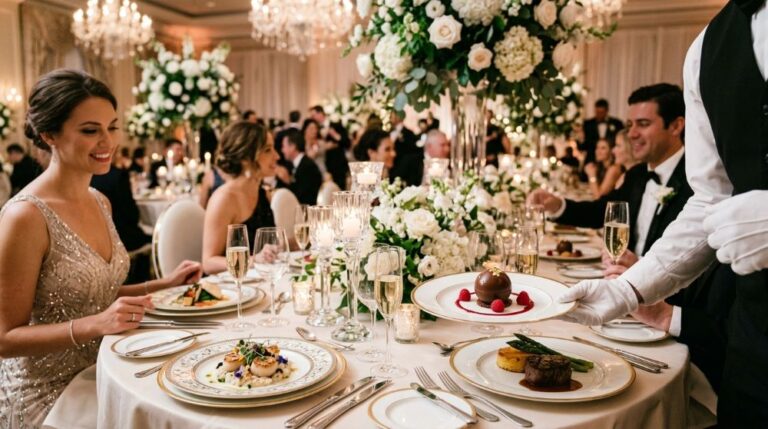 Luxe Wedding Food & Catering Ideas That Feel Like a 5-Star Experience