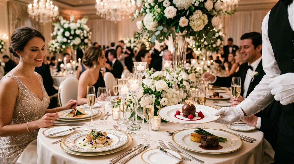 Luxe Wedding Food & Catering Ideas That Feel Like a 5-Star Experience