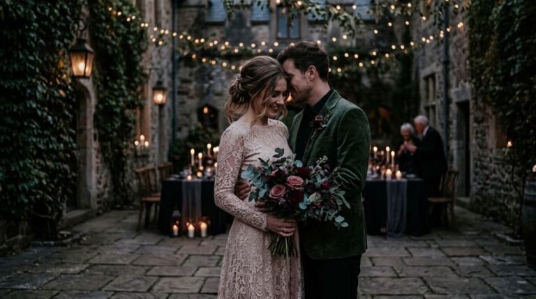 Moody Romantic Wedding Ideas That Feel Purely Cinematic