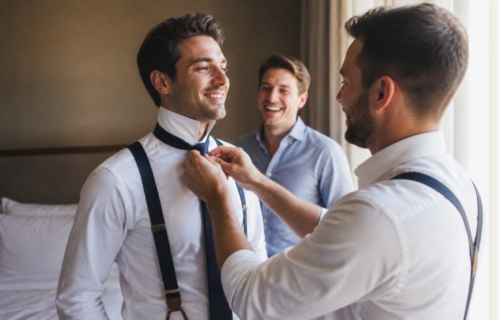 Photograph the Groom With His Closest Friends