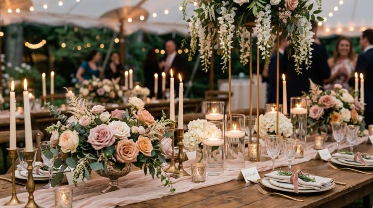 Romantic Wedding Centrepiece Ideas Guests Will Remember