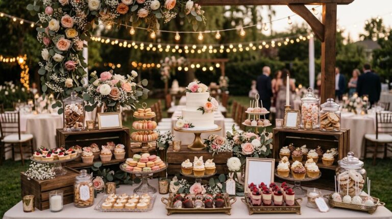 Stunning Wedding Dessert Table Ideas for Sweet Celebrations