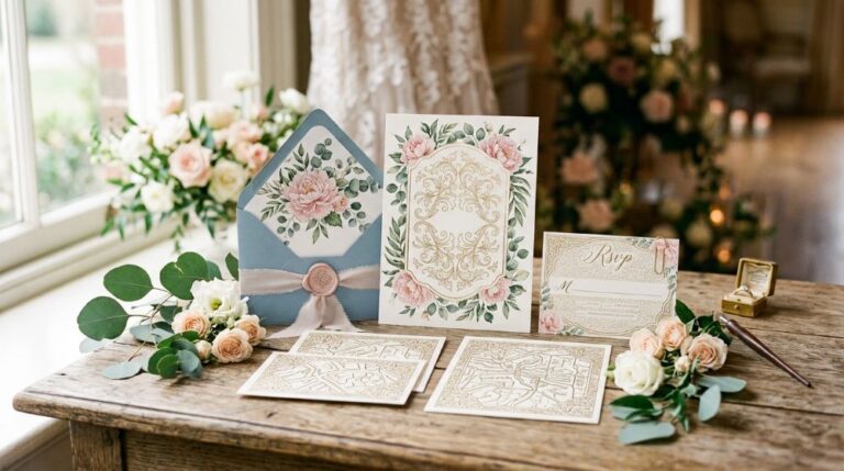 Stunning Wedding Invitations That Set the Perfect Tone for Your Celebration