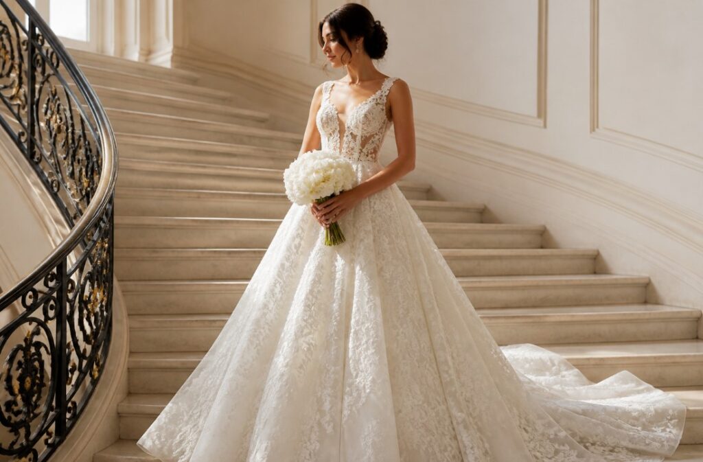 Use a Grand Staircase as the Main Backdrop