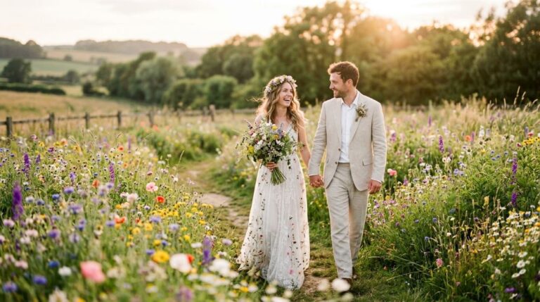Wildflower Wedding Theme Ideas That Make Every Photo Look Dreamy