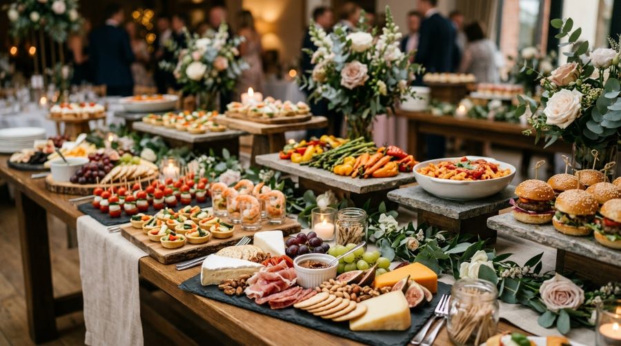 29 Wedding Reception Food Ideas Guests Will Be Excited to Try