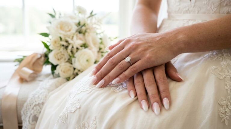 33 Ombre Wedding Nails So Dreamy You’ll Want to Copy Them for Your Big Day