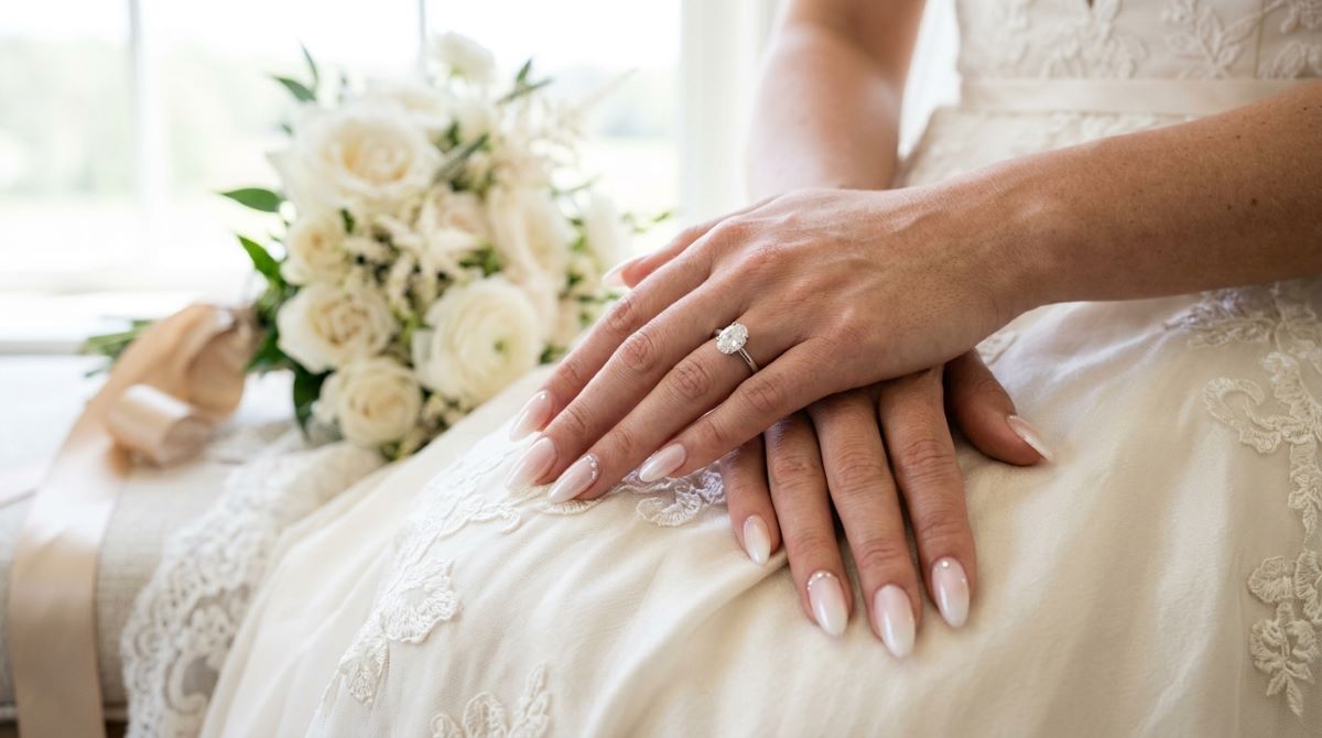 33 Ombre Wedding Nails So Dreamy You’ll Want to Copy Them for Your Big Day